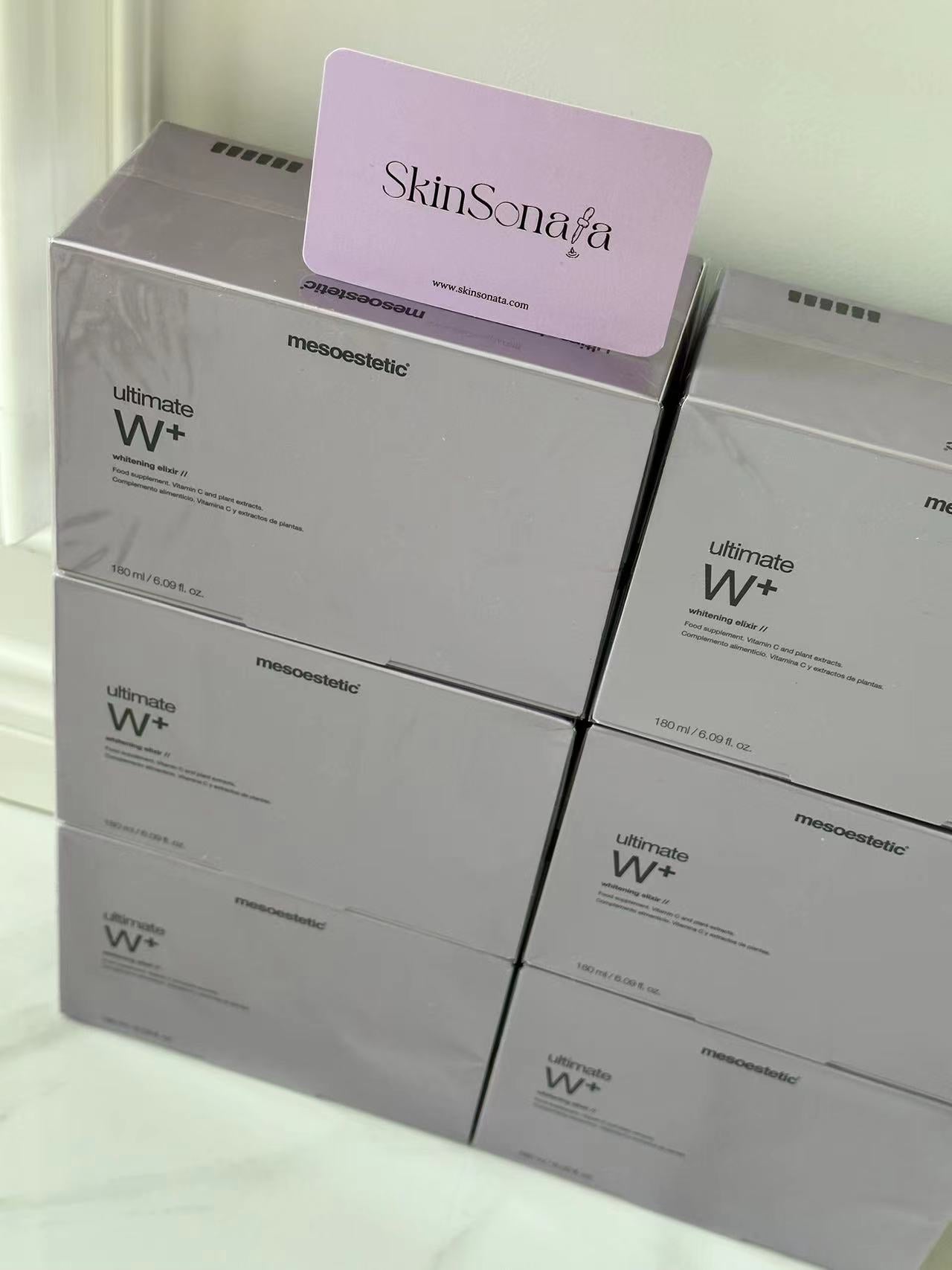 MESOESTETIC Ultimate W+ Whitening Elixir Supplement (6 x 30ml)