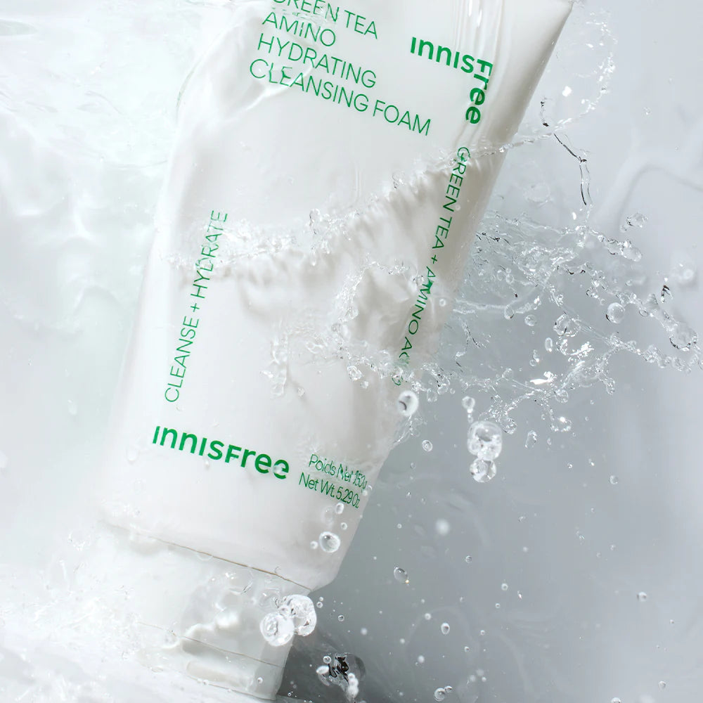 Innisfree Green Tea Amino Hydrating Cleansing Foam 150g