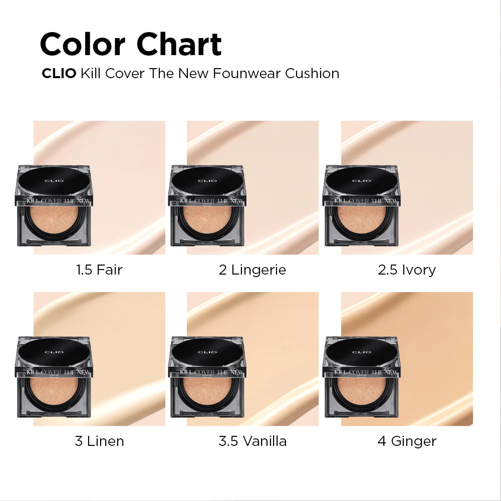 CLIO Kill Cover The New Founwear Cushion + Refill