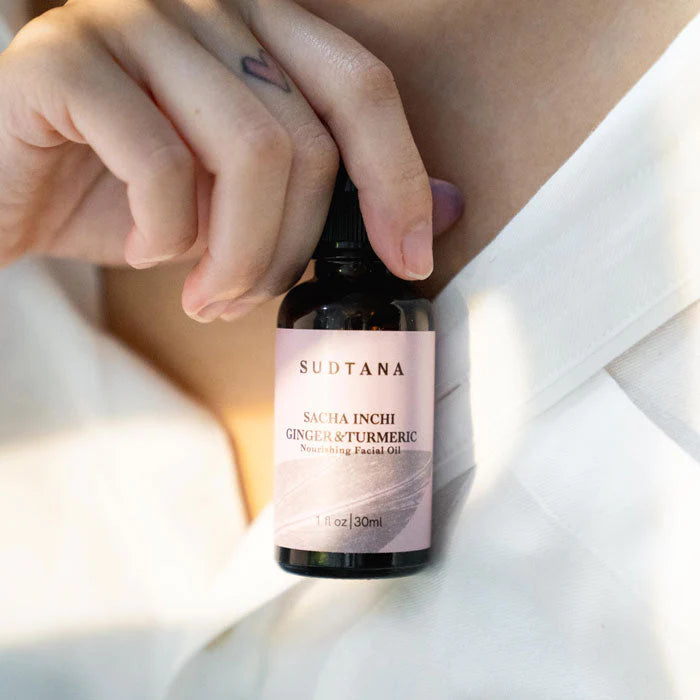 SUDTANA Sacha Inchi Ginger & Turmeric Nourishing Facial Oil 30ml