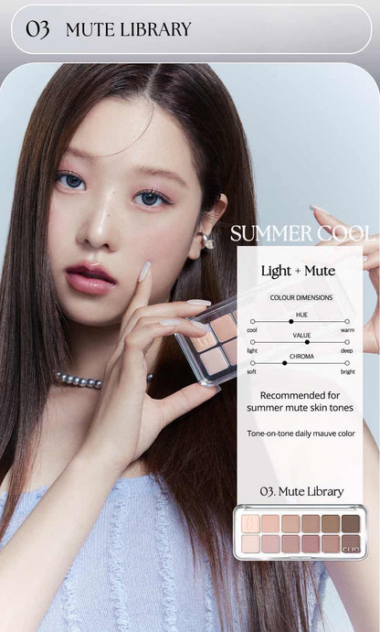 CLIO Pro Eye Palette Air #03 Mute Library