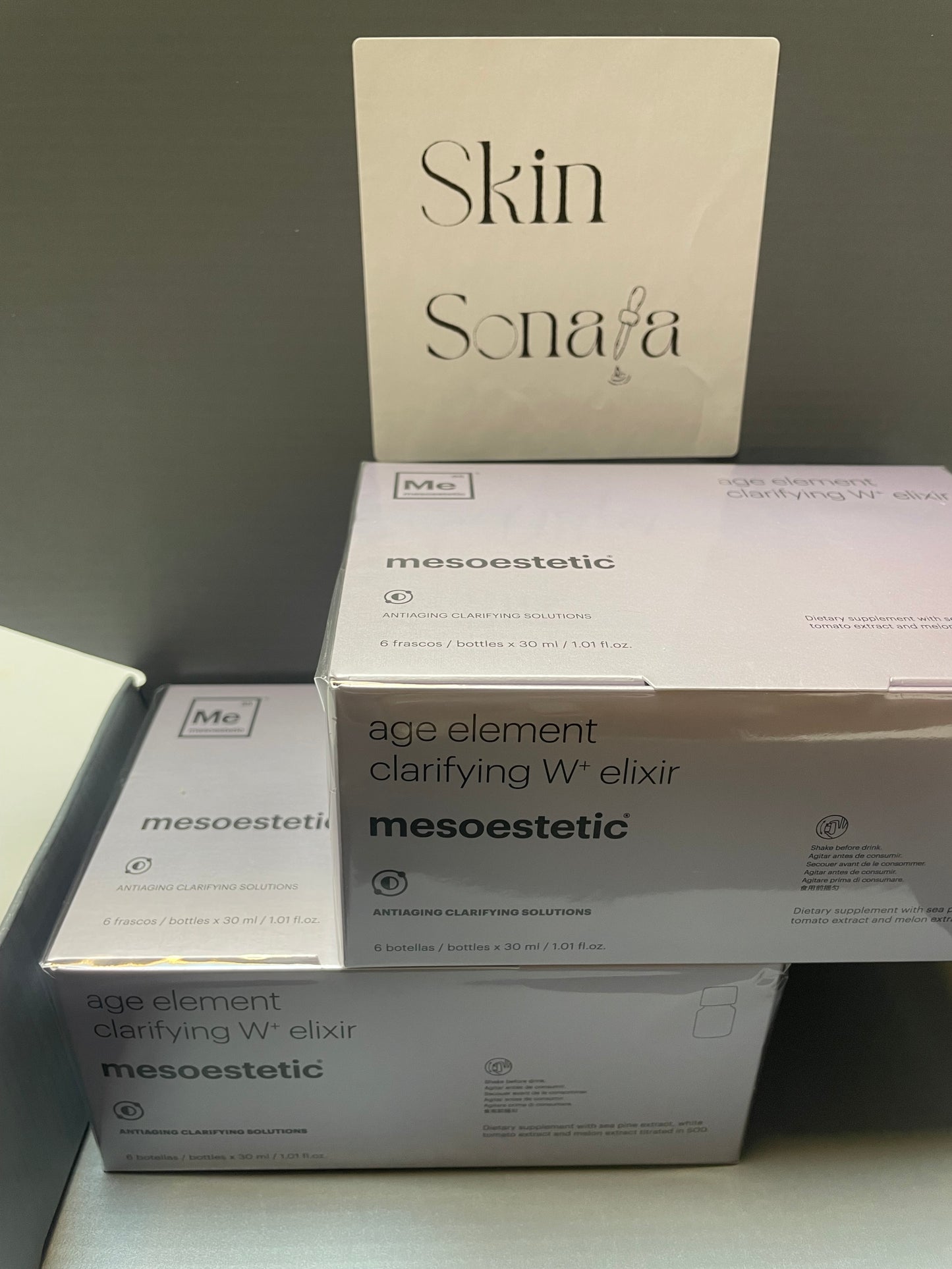 MESOESTETIC Age Element Clarifying W+ Elixir Supplement (6 x 30ml)