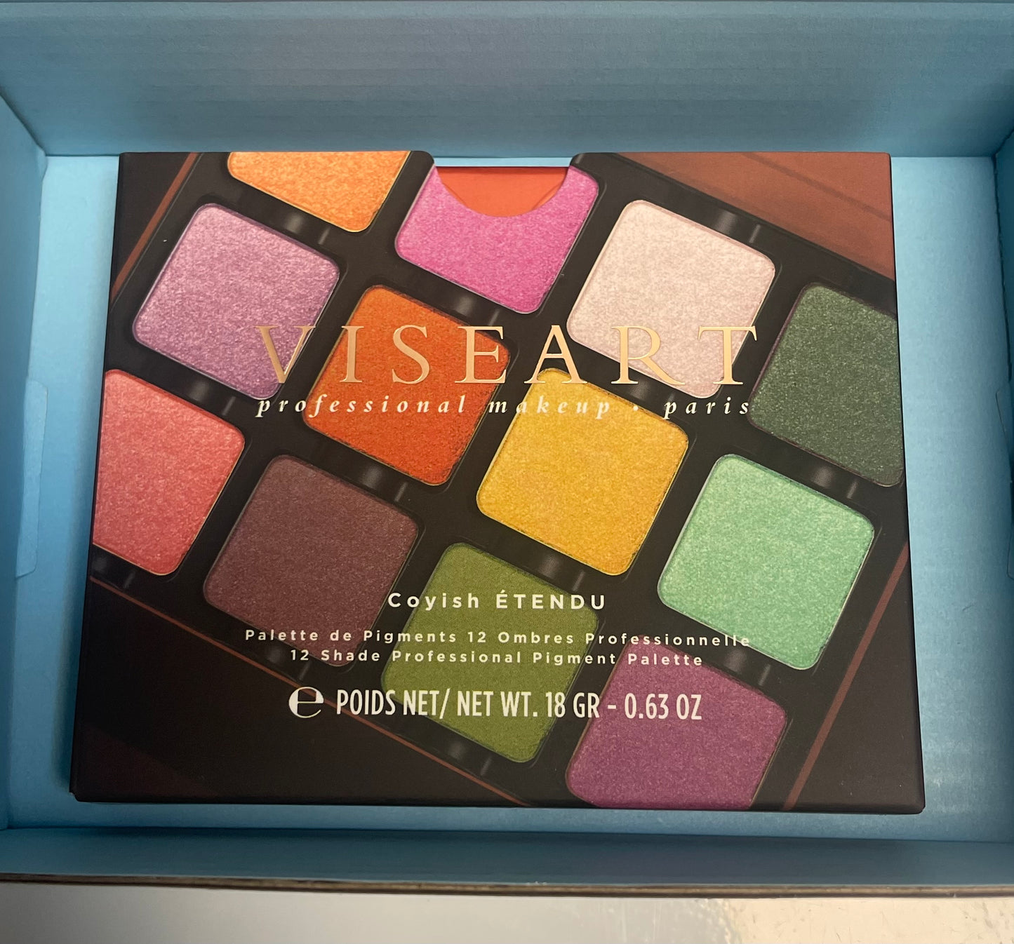 Viseart Etendu Coyish Eyeshadow Palette 18g