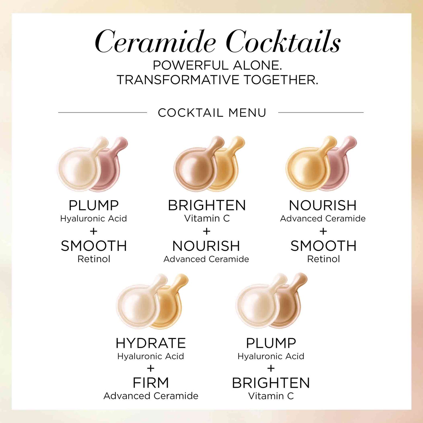 Elizabeth Arden Ceramide Hyaluronic Acid Capsules 90 Caps