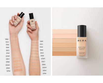 Hera Silky Stay 24H Longwear Foundation SPF20/PA++ 30g