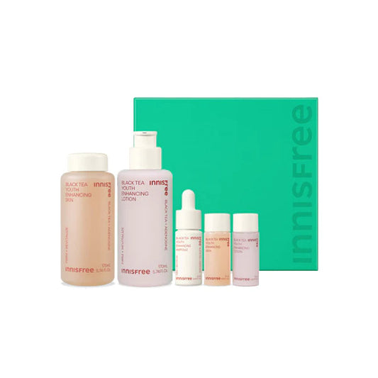 Innisfree Black Tea Youth Enhancing Skincare Set 5 Pcs