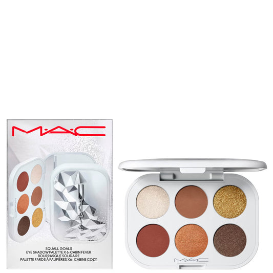 MAC Squall Goals Eye Shadow Palette x 6 - Cabin Fever