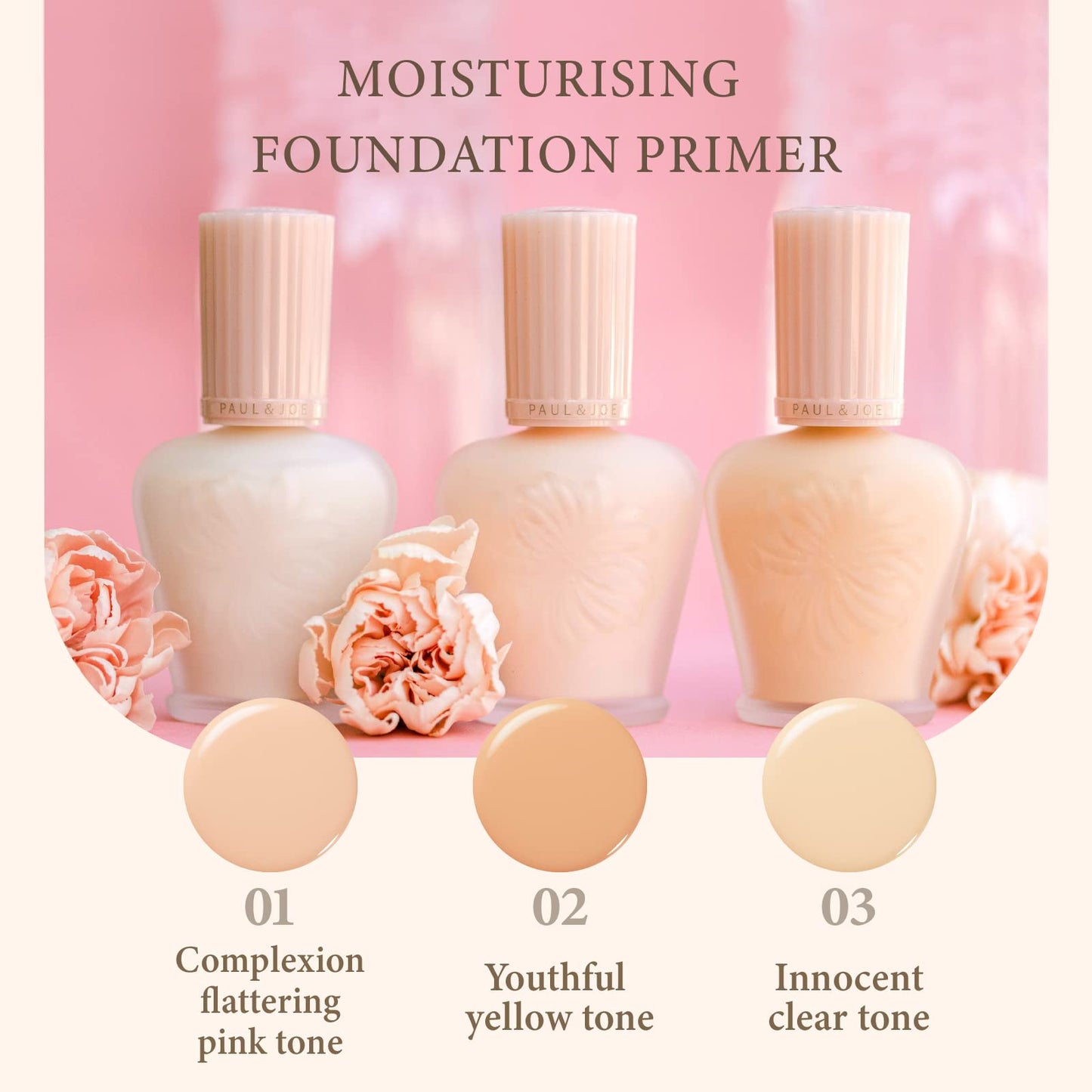 PAUL & JOE Moisturizing Foundation Primer SPF15 30ml
