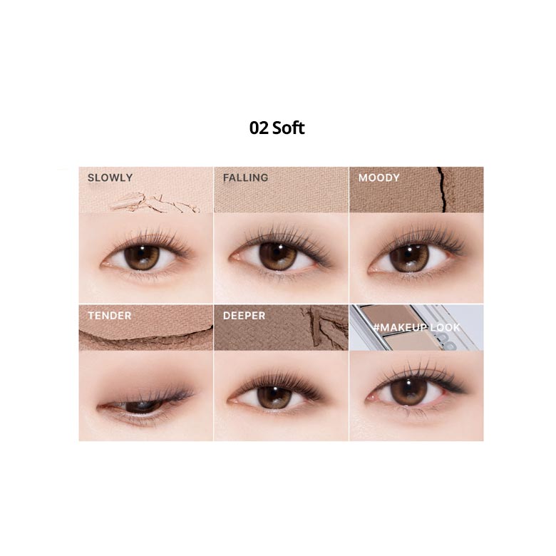 ABOUT TONE Return To Basic Shadow Palette 9g