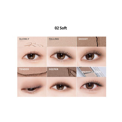 ABOUT TONE Return To Basic Shadow Palette 9g