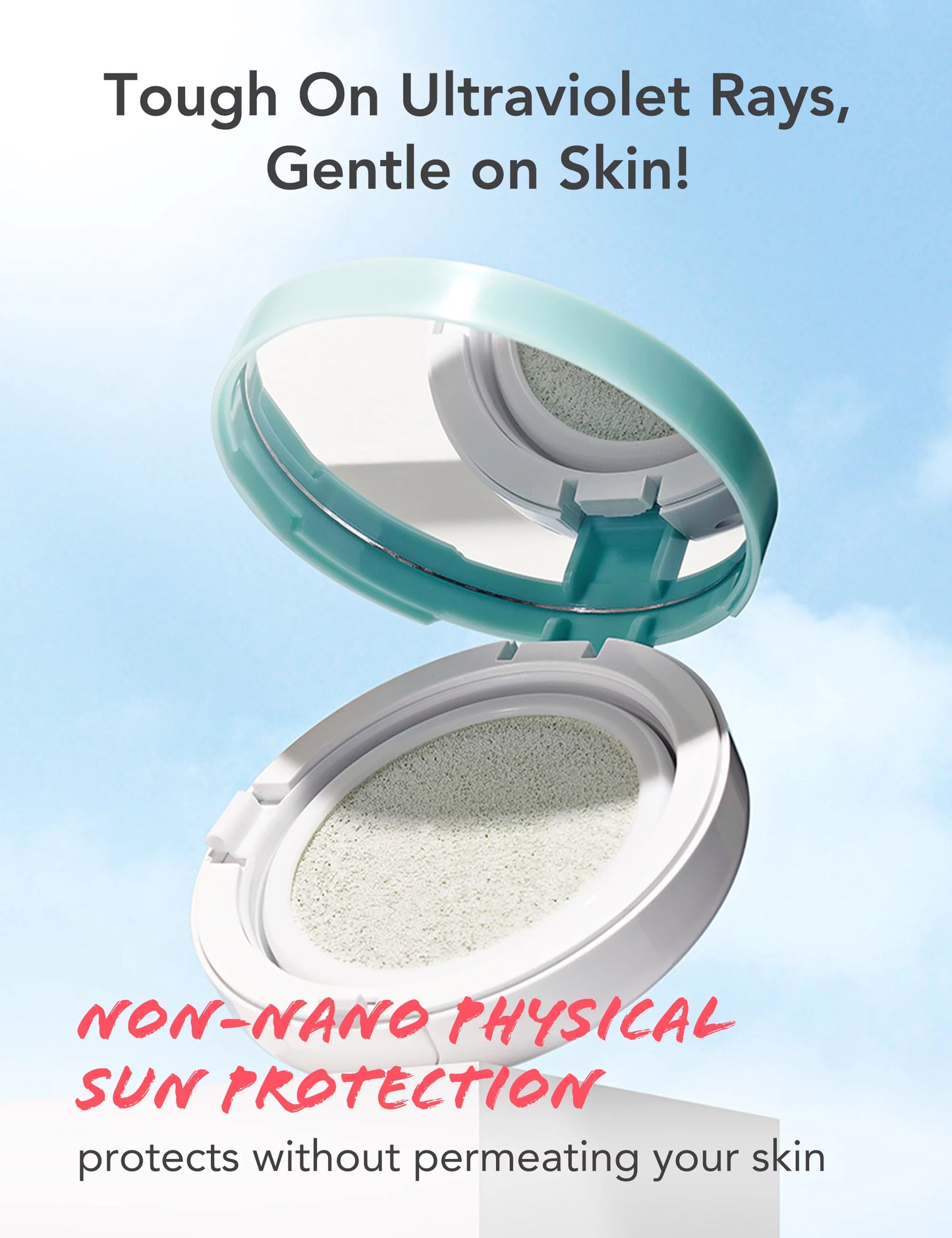 BRING GREEN Tea Tree Tone Up Sun Cushion SPF50+ 15g