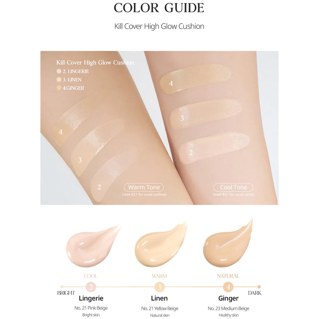 CLIO Kill Cover High Glow Cushion + Refill