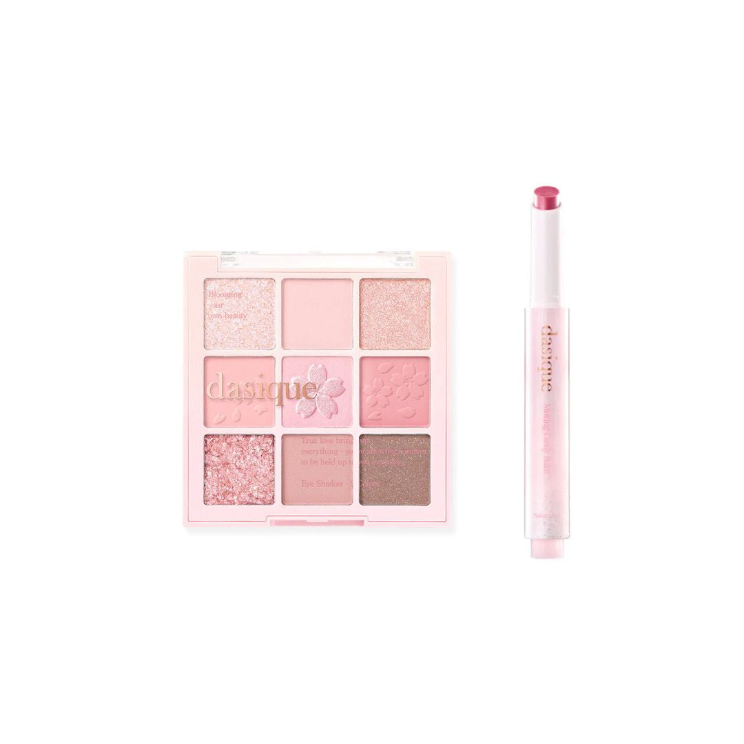 Dasique Romantic Blossom Shadow Palette+ Lip Balm Collection