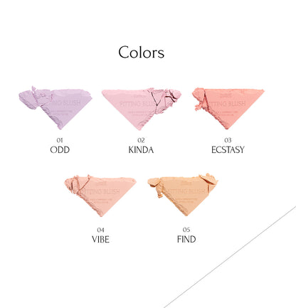 MUZIGAE MANSION Fitting Blush Various Shades 5g