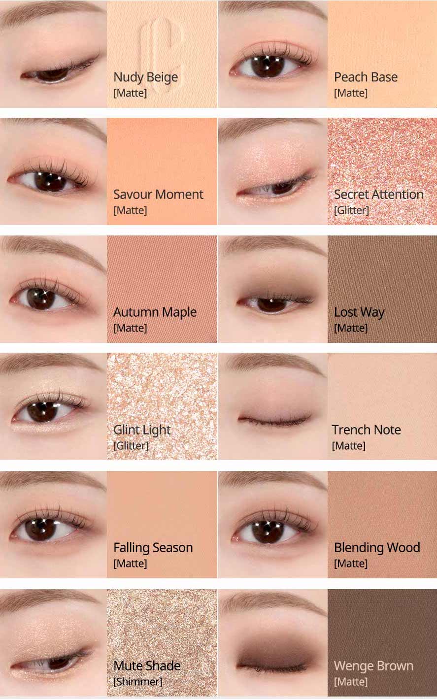 CLIO Pro Eye Palette Air #01 Coral Studio
