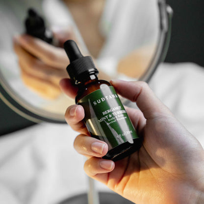 SUDTANA Bergamot, Mint & Turmeric Scalp & Roots Revival Treatment 30ml
