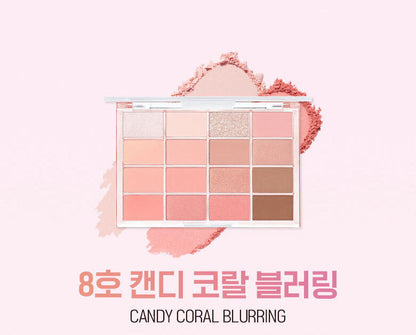WAKEMAKE Soft Blurring Eye Palette 14g