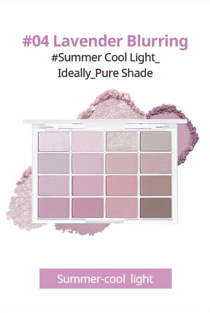 WAKEMAKE Soft Blurring Eye Palette 14g