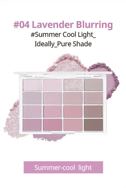 WAKEMAKE Soft Blurring Eye Palette 14g